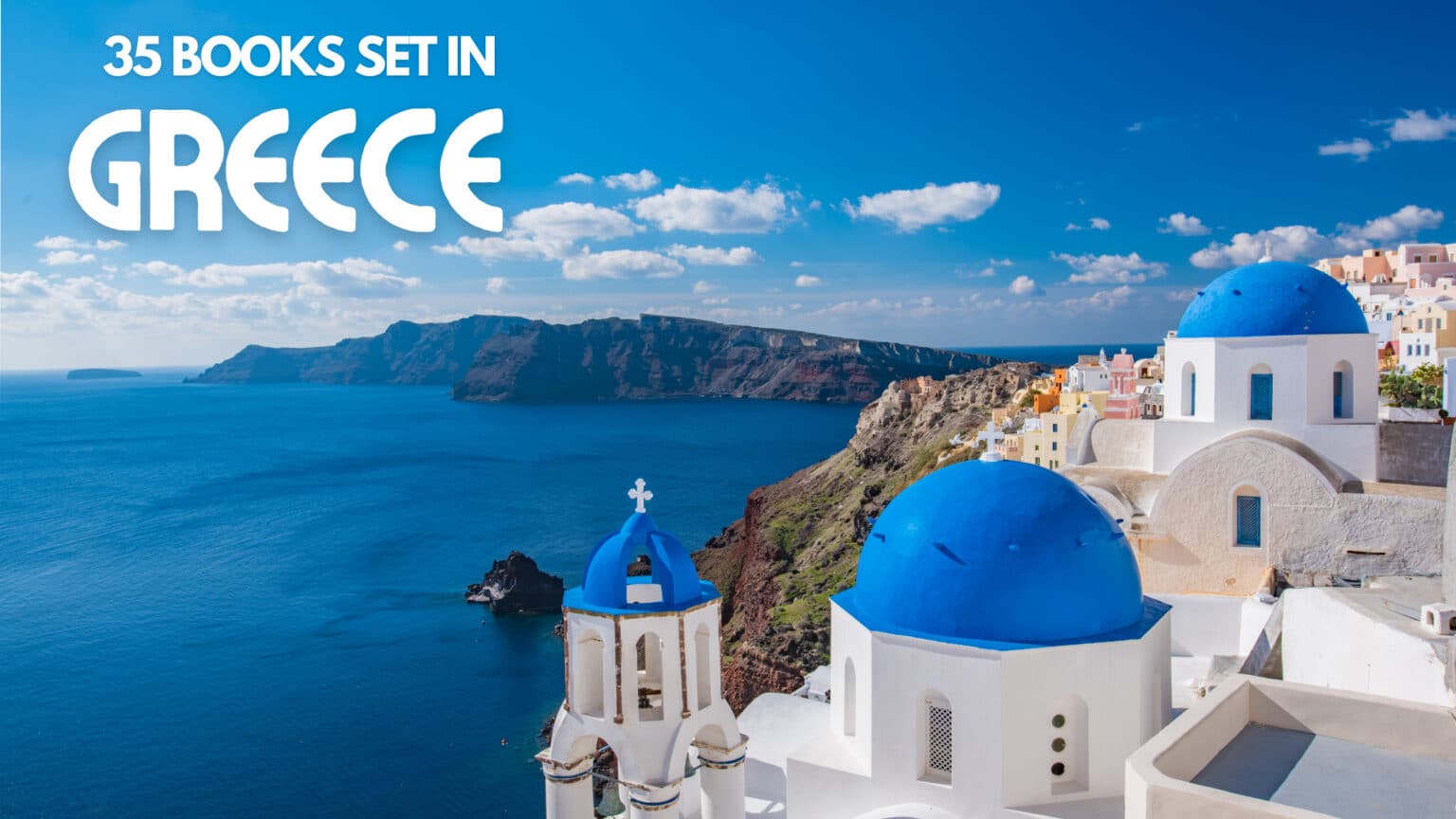 35 Books Set in + About Greece Flying Off The Bookshelf