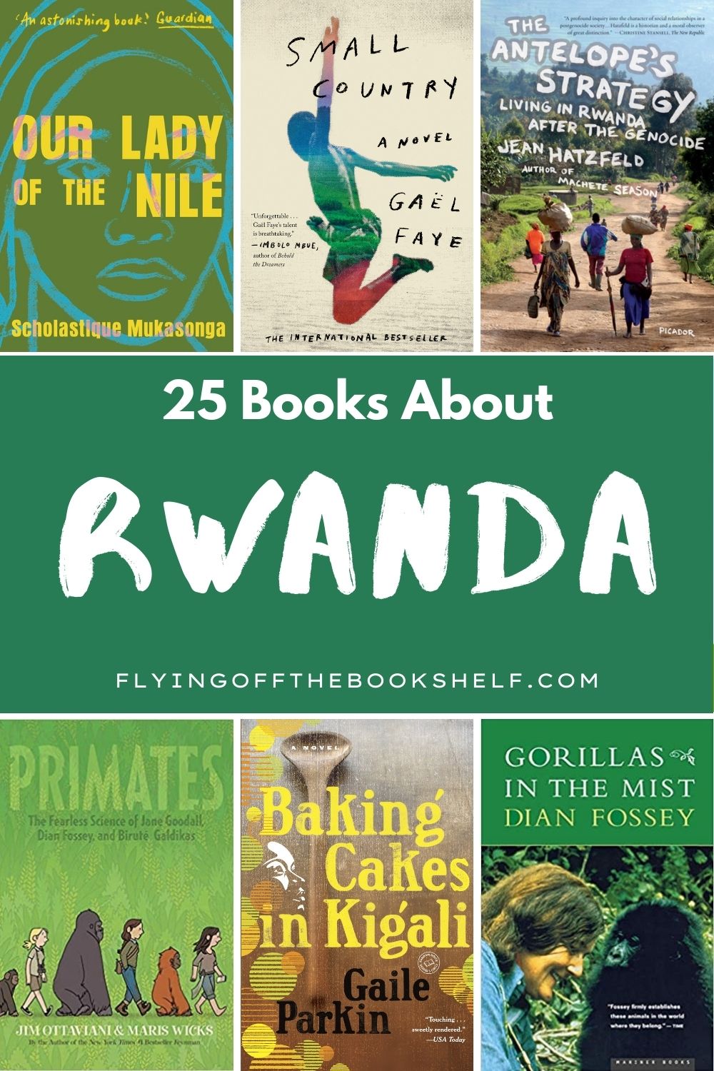 25 Books Set In + About Rwanda - Flying Off The Bookshelf